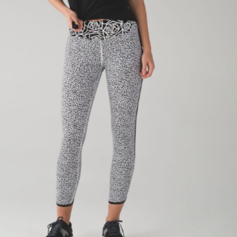 Real Quick Tight Miss Mosaic White / Posey Black